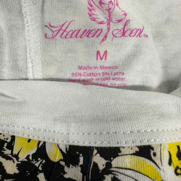 Heaven Scent Intimates White Panty MEDIUM Boyshort Butterfly Perfume Cotton NEW - Picture 6 of 6